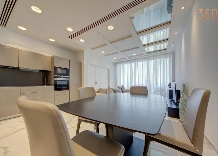 1br On The Tigne Waterfront With Terrace By 360 Estates * Sliema