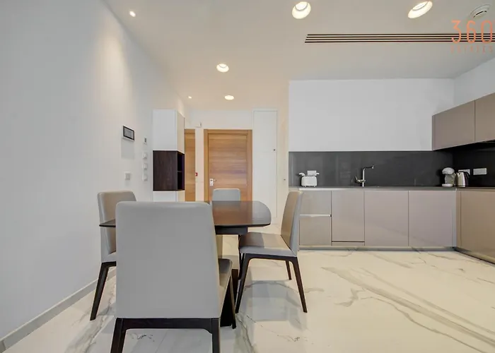 1br On The Tigne Waterfront With Terrace By 360 Estates Sliema